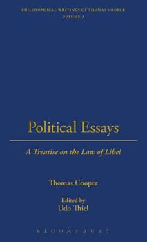 Hardcover Political Essays Book