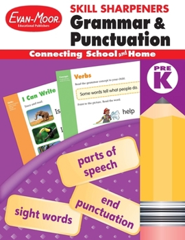 Paperback Skill Sharpeners: Grammar & Punctuation, Prek Workbook Book