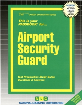 Paperback Airport Security Guard Book