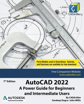 Paperback AutoCAD 2022: A Power Guide for Beginners and Intermediate Users Book