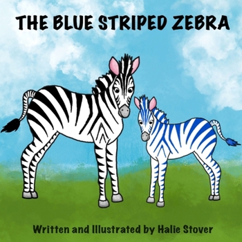 Paperback The Blue Striped Zebra Book