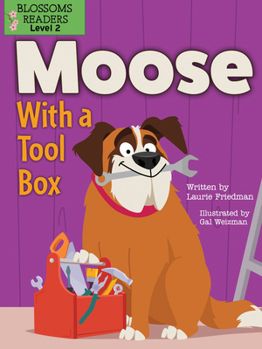 Library Binding Moose with a Tool Box Book