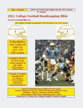 Paperback 2021 College Football Handicapping Bible Book