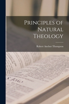 Paperback Principles of Natural Theology Book