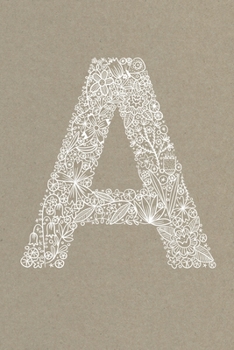 Weekly Planner: A Week to View Diary and Organiser - Monday Start with Capital Letter A Cover Art