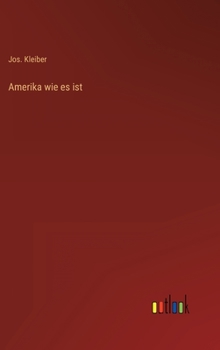 Hardcover Amerika wie es ist [German] Book