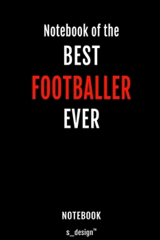 Notebook for Football Players / Footballer: awesome handy Note Book [120 blank lined ruled pages]