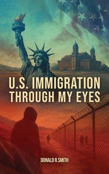 Hardcover U.S. Immigration Through My Eyes [Large Print] Book