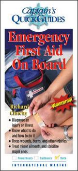 Paperback Emergency First Aid on Board Book