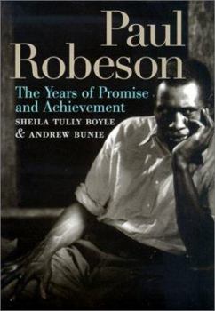 Hardcover Paul Robeson: The Years of Promise and Achievement Book