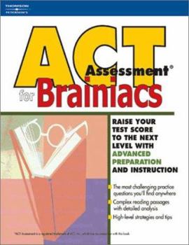 Paperback ACT Assessment for Brainiacs Book