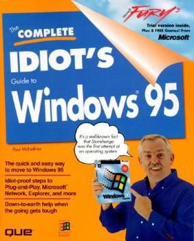 Paperback Complete Idiot's Guide to Windows 95 Book