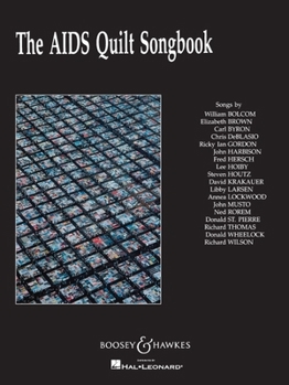 Paperback The AIDS Quilt Songbook: Voice and Piano Book