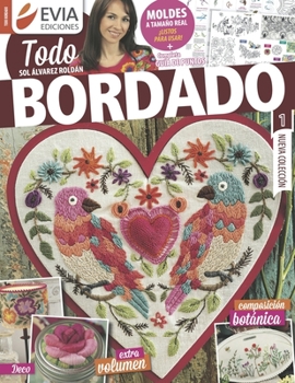 Paperback Todo bordado 1: Composición botánica [Spanish] Book