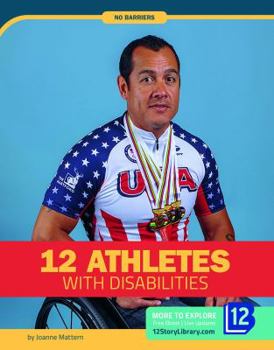 Library Binding 12 Athletes with Disabilities Book