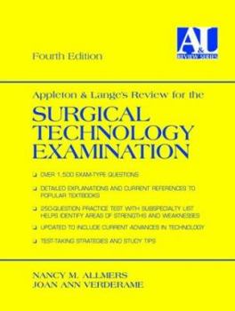 Paperback Appleton and Lange Review of Surgical Technology Book