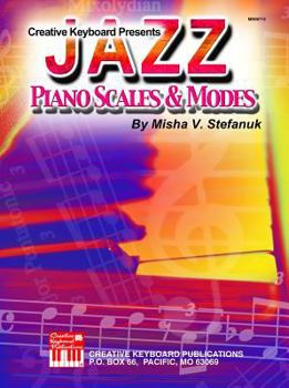 Paperback Jazz Piano Scales & Modes Book