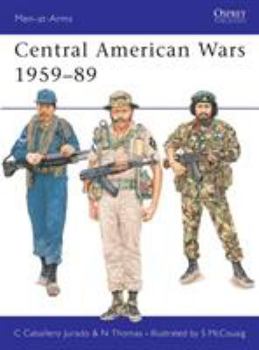 Paperback Central American Wars 1959-89 Book