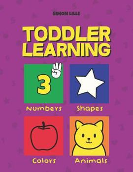 Paperback Toddler Learning: Early learning activity book for kids ages 1 to 4 Book
