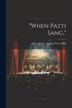 Paperback "When Patti Sang." Book