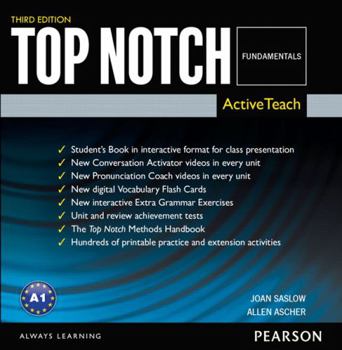 DVD-ROM Top Notch Fundamentals Activeteach Book