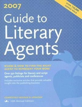 Paperback Guide to Literary Agents 2007 Book