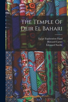 Paperback The Temple Of Deir El Bahari Book
