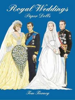 Paperback Royal Weddings Paper Dolls Book