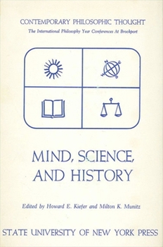 Hardcover Mind Science and History Book