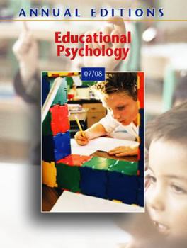 Paperback Annual Editions: Educational Psychology 07/08 Book