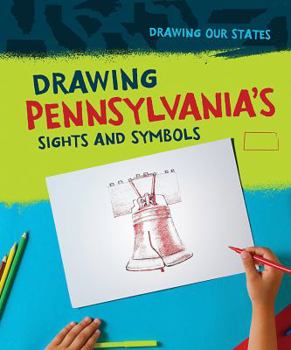 Library Binding Drawing Pennsylvania's Sights and Symbols Book