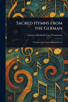 Paperback Sacred Hymns From the German Book