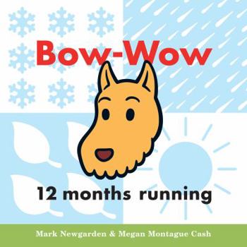 Board book Bow-Wow 12 Months Running Book