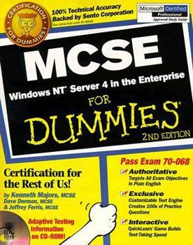 Paperback MCSE Windows NT? Server 4 in the Enterprise For Dummies? Book
