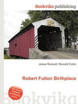 Paperback Robert Fulton Birthplace Book