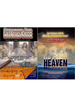 DVD Breaking the Da Vinci Code / Search for Heaven Book