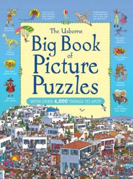 Paperback The Usborne Big Book of Picture Puzzles (Great Searches) Book