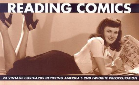 Paperback Reading Comics: 24 Vintage Postcards Depicting America's 2nd Favorite Preoccupation Book