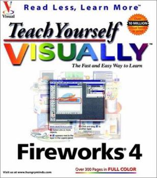 Paperback Teach Yourself Visually Fireworks . 4 Book