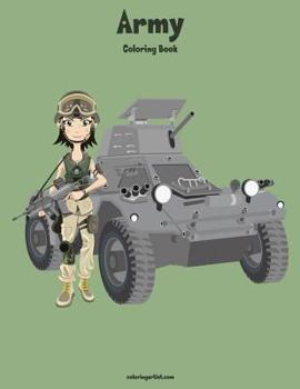 Paperback Army Coloring Book 1 Book