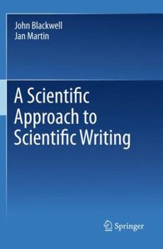 Paperback A Scientific Approach to Scientific Writing Book