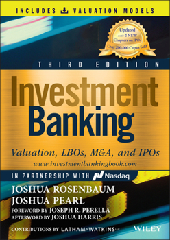 Hardcover Investment Banking: Valuation, Lbos, M&a, and IPOs (Book + Valuation Models) Book