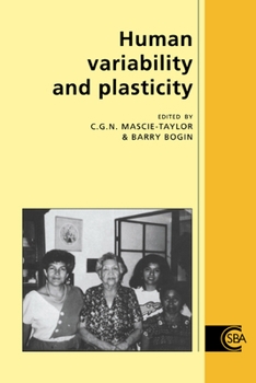 Hardcover Human Variability and Plasticity Book