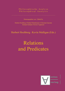 Hardcover Relations and Predicates Book