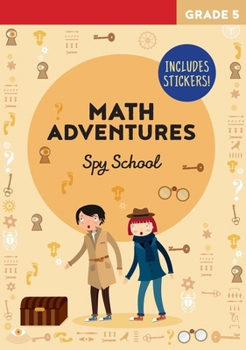 Paperback Math Adventures: Spy School Book