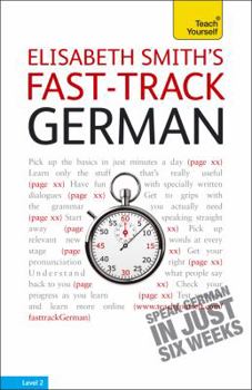 Paperback Fast-Track German [With Paperback Book] Book