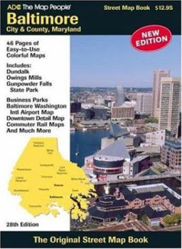 Paperback Baltimore City & County, Maryland Book