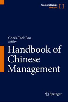 Hardcover Handbook of Chinese Management Book