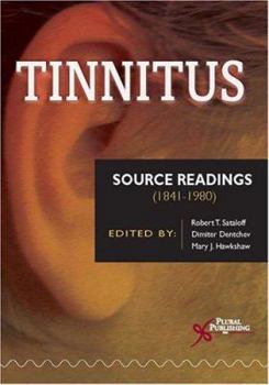 Paperback Tinnitus: Source Readings (1841-1980) Book