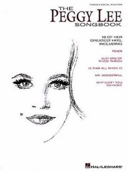 Paperback The Peggy Lee Songbook Book